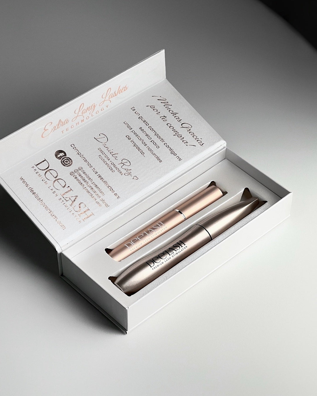 Kit Dee’Lash Premium – Suero 5ml + Máscara de Regalo